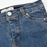 מכנסי ג'ינס בגזרת סקיני - כחול