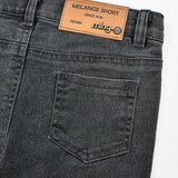 מכנסי ג'ינס עם כיסים - אפור