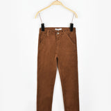 מכנסי קורדרוי ארוכים - קאמל