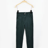 מכנסי קורדרוי ארוכים - ירוק