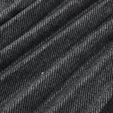 חצאית פליסה דמוי צמר - אפור