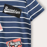 Baby Reeve Striped Shirt - Blue