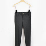 מכנסי ג'רסי בגזרת סקיני - אפור