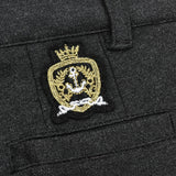 מכנסי ג'רסי בגזרת סקיני - אפור