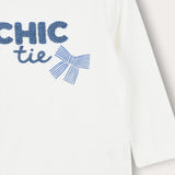 T-shirt with art - white