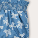 Printed overalls + shirt - green