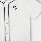 S.K. shirt with embroidery - beige