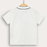 S.K. shirt with embroidery - beige