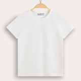 חולצת בייסיק ריב - שמנת