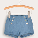 Baby Shorts - Blue