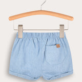 Baby Shorts - Light Blue