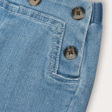 מכנסי בייבי ג'ינס - תכלת