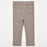 טייץ ארוך כפתורים - חום