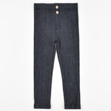 טייץ ארוך כפתורים - נייבי