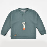 חולצת ואפל עם שרוך - מנטה