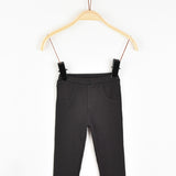 טייץ בייבי עם כפתור - אפור