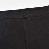 טייץ בייבי עם כפתור - אפור