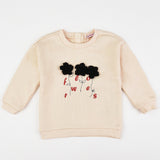 3D Floral Shirt - Milk