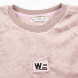 פיג'מה רגילה פליז - סגול