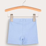 Baby Rib Tights - Light Blue