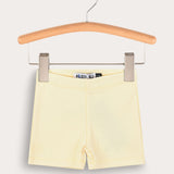 Basic Short Rib Tights - Beige