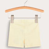 Basic Short Rib Tights - Beige
