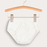 מכנסי תחתונים בייבי - לבן