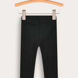 Long Rivet Tights - Black