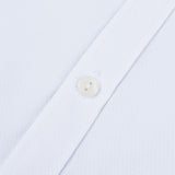 חולצה מכופתרת ג'קארד - לבן טקסטורה