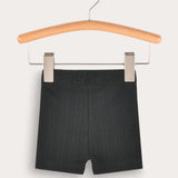 Rivet Short Tights - Black