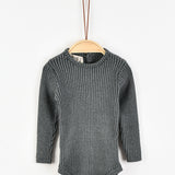 בגד גוף סריג - אפור