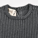 בגד גוף סריג - אפור