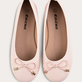 נעלי בלרינה קלאסיות - ורוד
