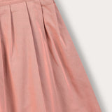 Chasing Pleated Poplin Skirt - Stone