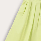 Chasing Pleated Poplin Skirt - Gray