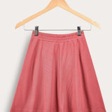 חצאית ריב מתרחבת - דובדבן