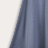 חצאית ריב מתרחבת - כחול