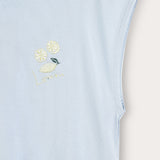 אפודת קפוצ'ון ספורטיבית - תכלת