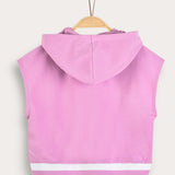 אפודת קפוצ'ון ספורטיבית - ורוד