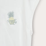 אפודת קפוצ'ון ספורטיבית - לבן