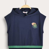 אפודת קפוצ'ון ספורטיבית - נייבי