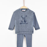 חליפת בייבי תחנת רוח - ג'ינס