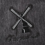 חליפת בייבי תחנת רוח - אפור