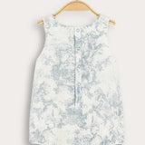 Provence Baby Overalls - Light Blue 
