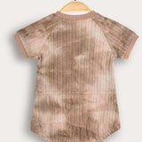 Baby overalls with ties - beige