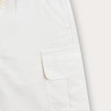 Shorts with pockets - white