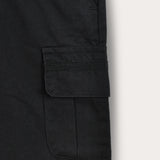 Shorts with pockets - black