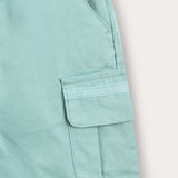 Shorts with patch pockets - Mint