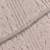 חצאית קומות מבד סריג - בז'