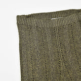 חליפת סריג בייבי - זית